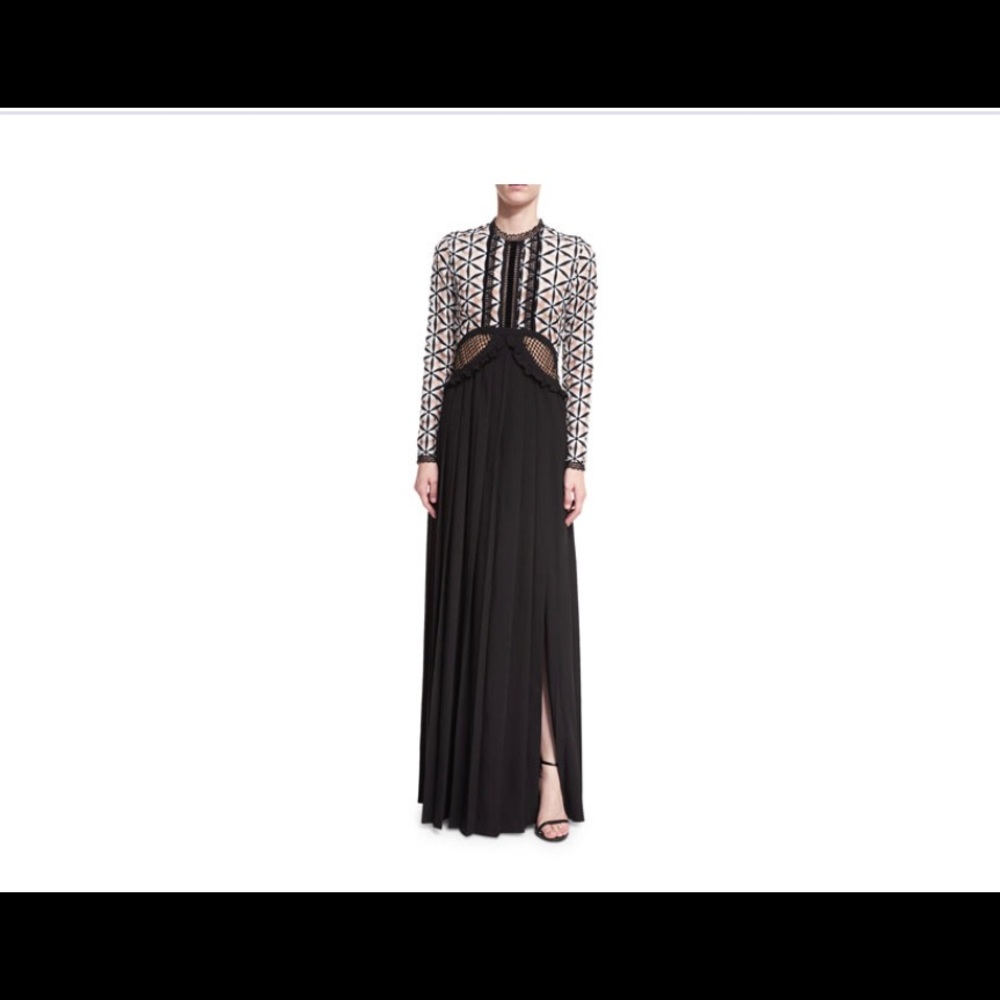 Self Portrait Lace Gown